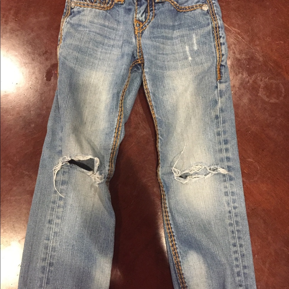 Boys size 5 true religion jeans